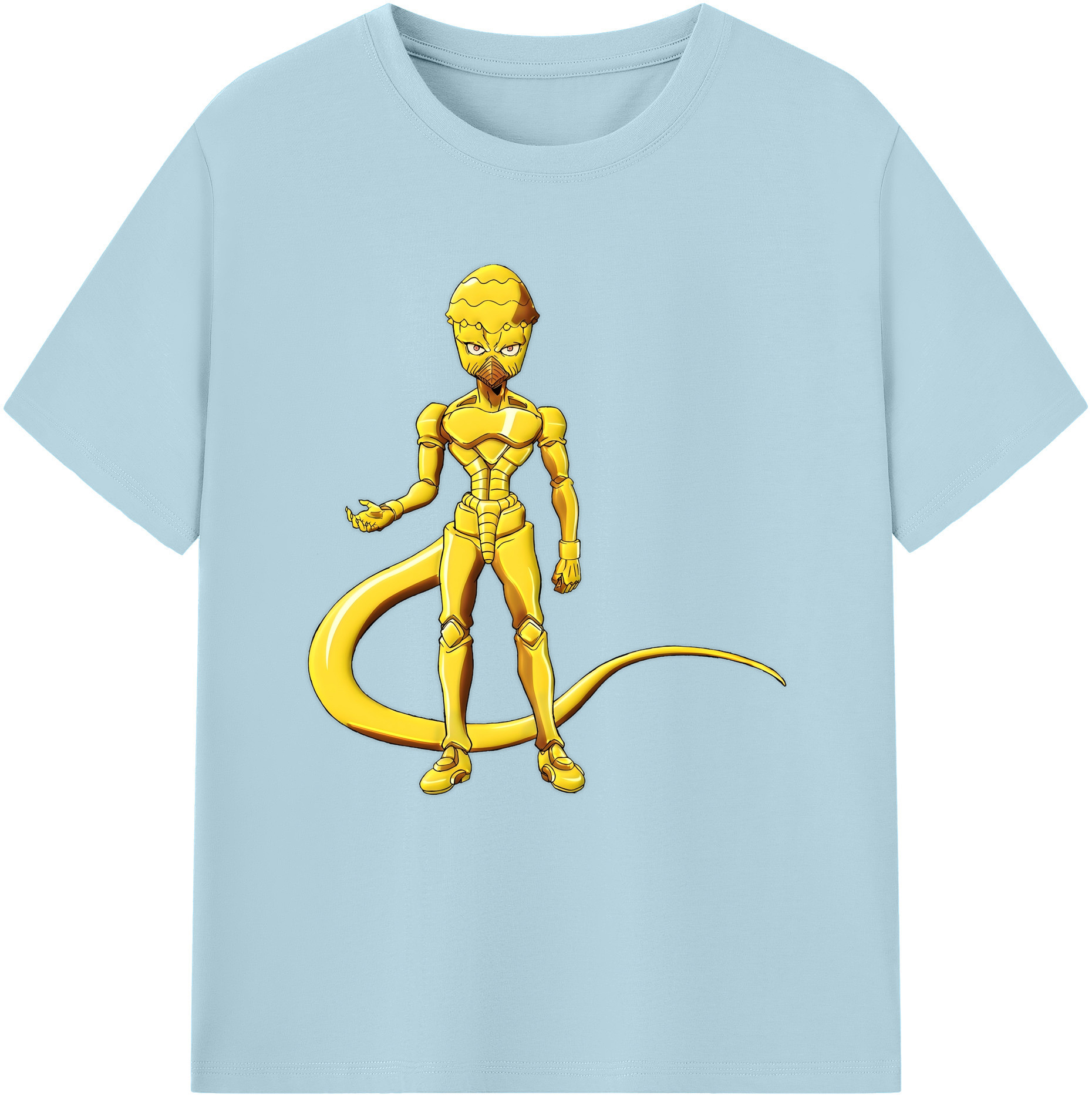 （画像用） ジョジョの奇妙な冒険 おといし あきら JoJo's Bizarre Adventure Akira Otoishi 綿100％半袖Tシャツ（フロントプリント）